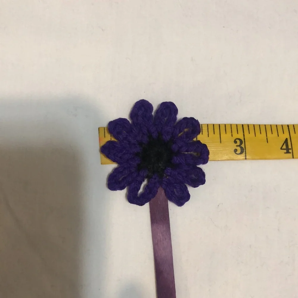 Flower bookmark Handmade crochet